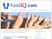 Tablet Screenshot of footiq.com